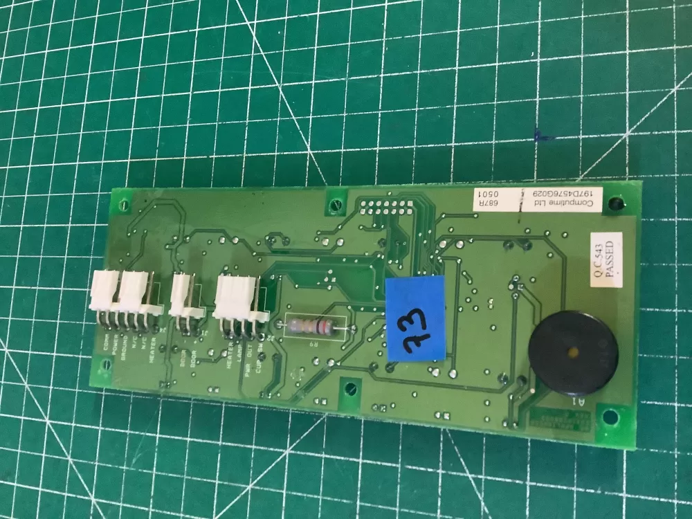 GE 197D4576G029 Refrigerator Control Board Dispenser AZ208112 | NR73