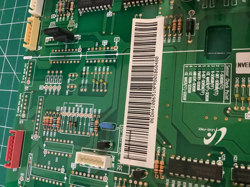 Samsung DA41-00651N Refrigerator Control Board AZ187579 | NR2750