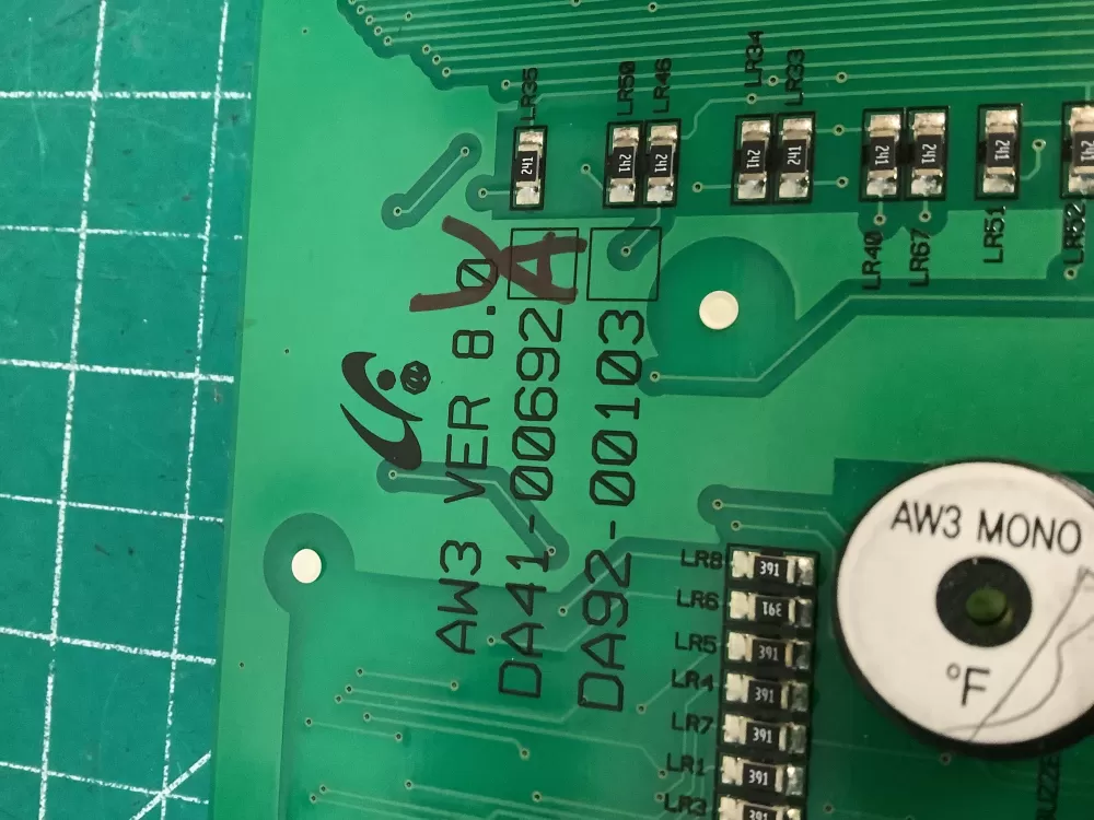 Samsung Refrigerator DA4100692A Control Board AZ225355 | NR326