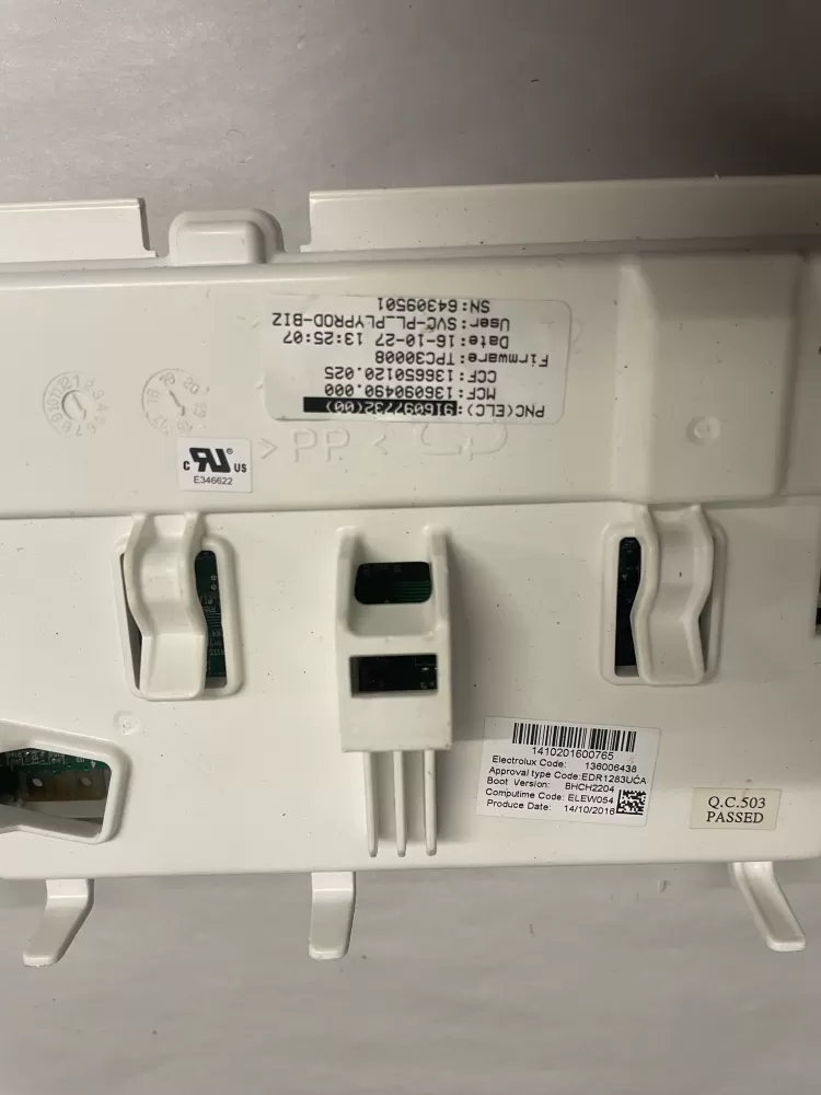 Electrolux 136006438 Dryer Control Board AZ209816 | KMV471