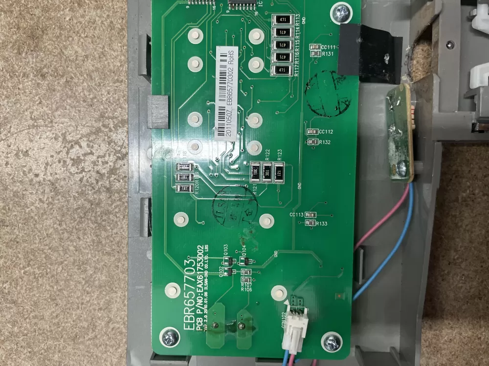 LG Kenmore EBR65770302 Refrigerator Dispenser Control Board AZ22485 | KM1421