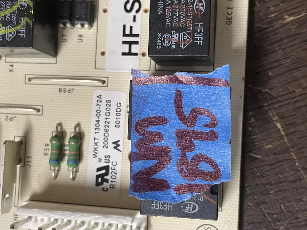 GE WR55X11072 Refrigerator Control Board AZ53565 | Wm1895