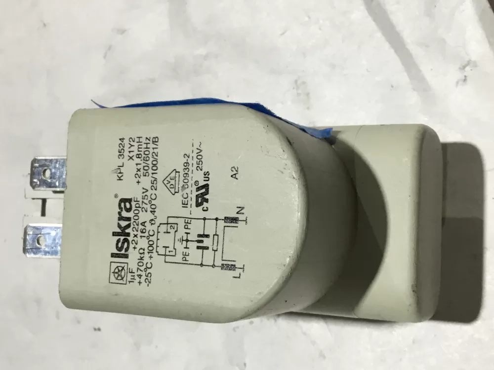Maytag EN60939 2 Washer Noise Filter AZ98427 | Sl20