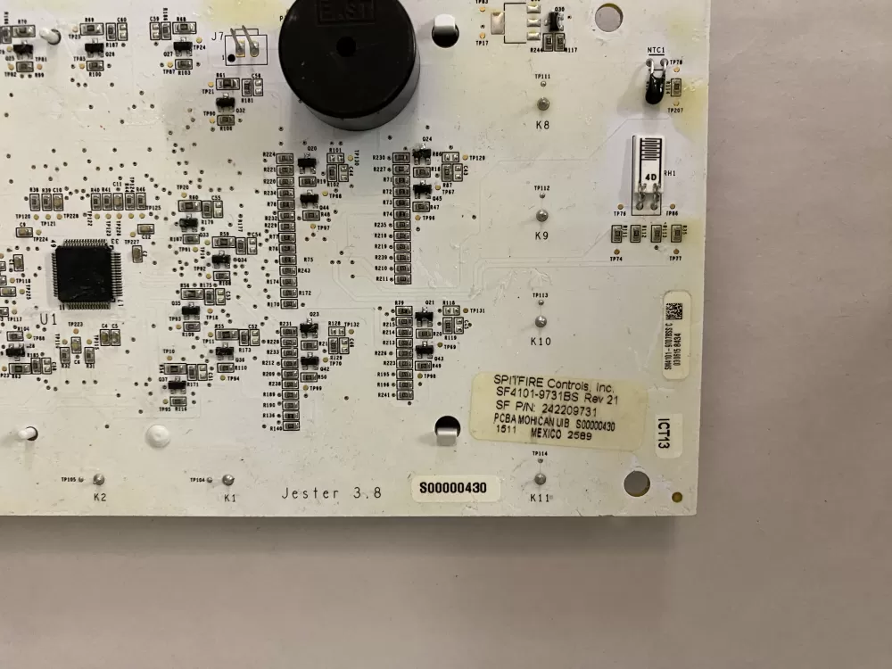 Frigidaire 242209731 Refrigerator Display Control Board AZ110638 | BK1806