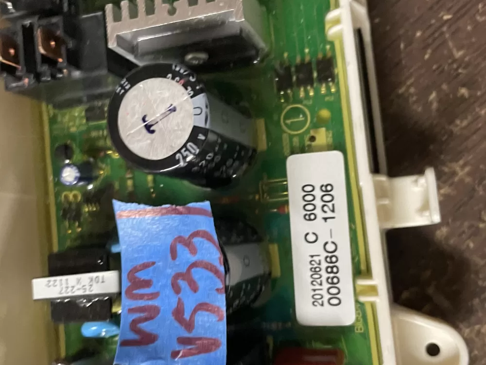 Samsung DC92-00686C AP5652875 Washer Control Board AZ53076 | Wmv533
