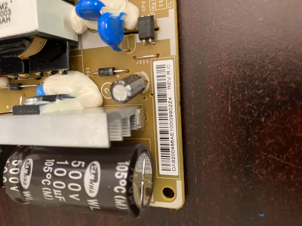 Samsung DA92 00486A Refrigerator Control Board AZ36999 | BK386