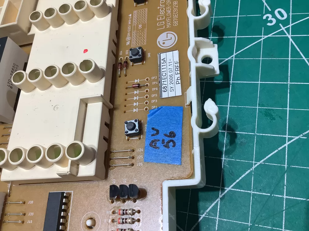 LG 6870EC9129B 6871EC1115A Dryer Control Board AZ186515 | AV56
