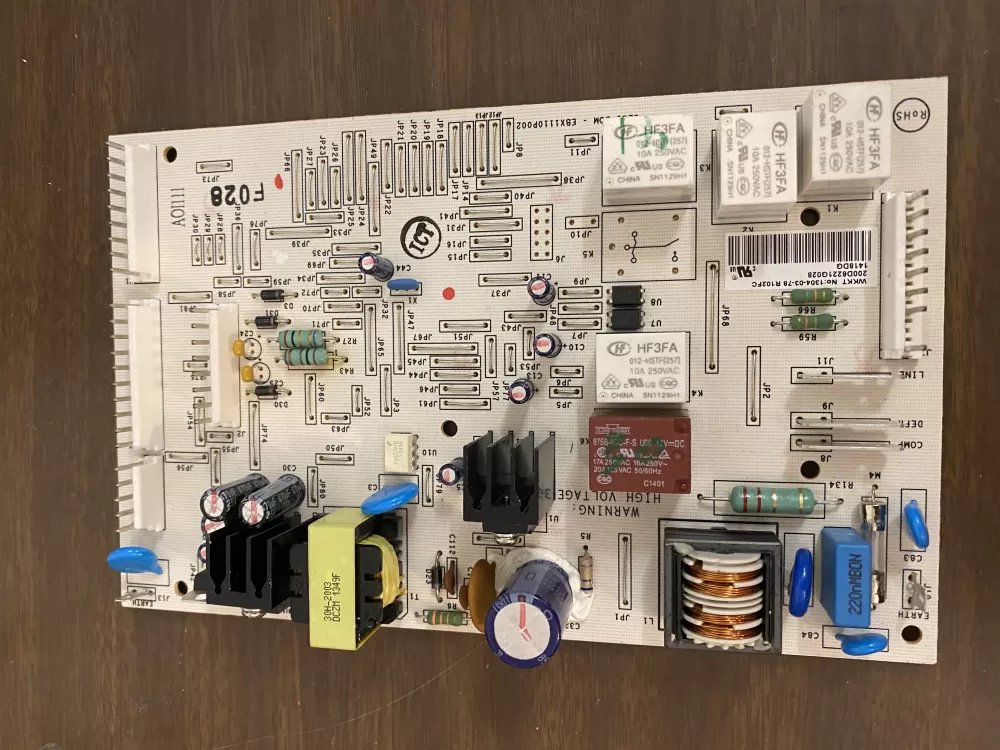 GE 200D6221G028 EBX1110P002 Refrigerator Control Board