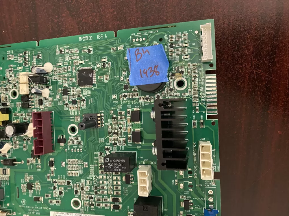 GE 290D2226G004 Washer Control Board AZ54335 | BK1938