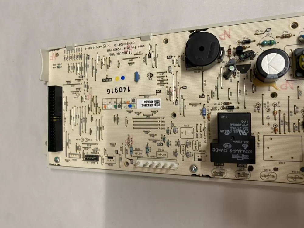 GE 175D6798G001 WE04M10011 Dryer Control Board AZ207067 | BKV919