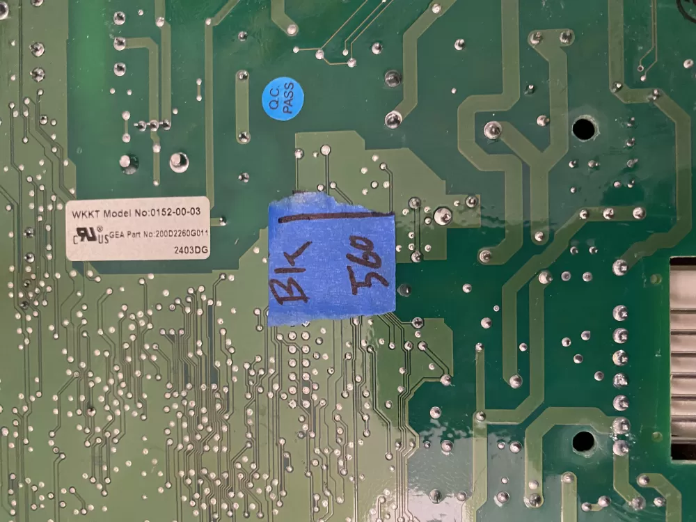 GE 200D2260G011 Refrigerator Main Control Board AZ39676 | BK560