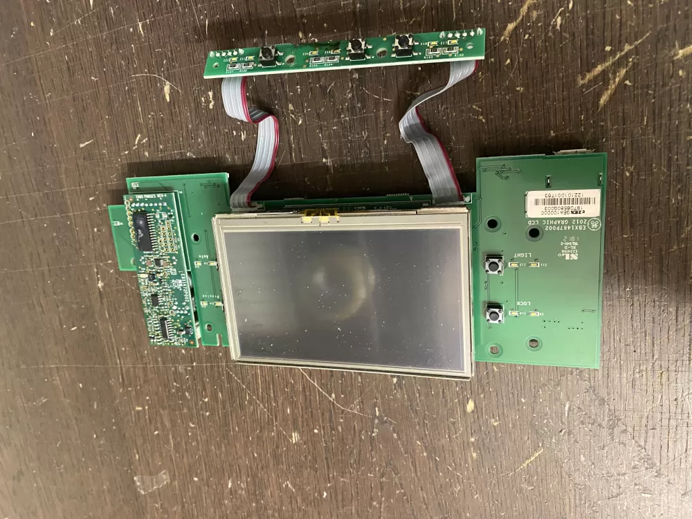 GE 197D8560G003 Refrigerator UI Display LCD Control