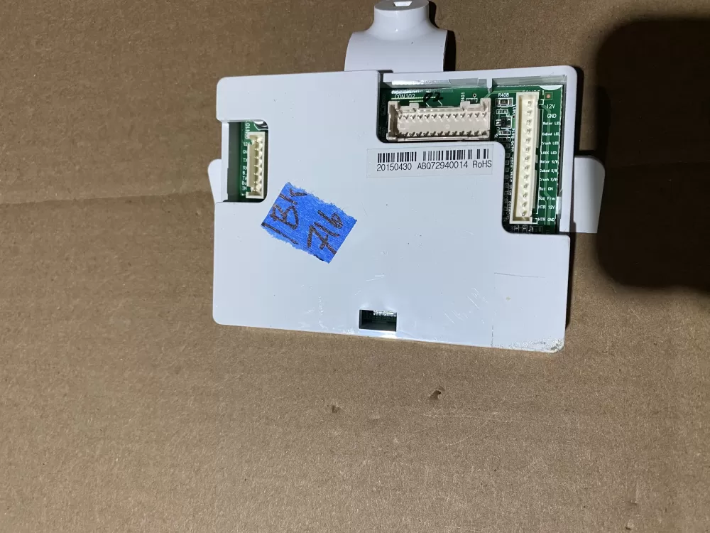 Kenmore EBR78988402 Refrigerator Display Power Control Board AZ81775 | BK716