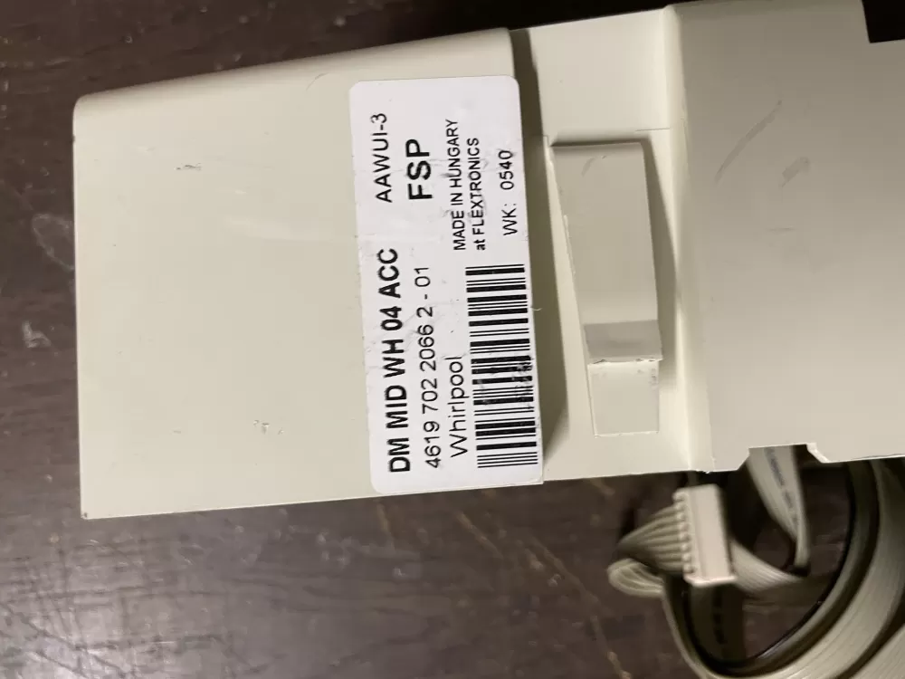 Whirlpool Washer 8182785  Interface Control Board Al133 00011 2 AZ53005 | Wmv524