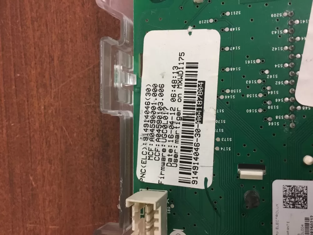 A04187804 A03965705 Frigidaire Washer Control Board  AZ32787 | NR215