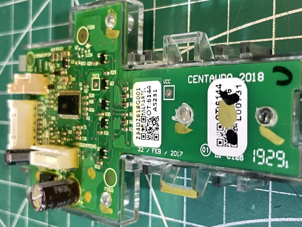 GE 234D2618G001 WE04X27284 Dryer Control Board AZ202316 | Wm2650