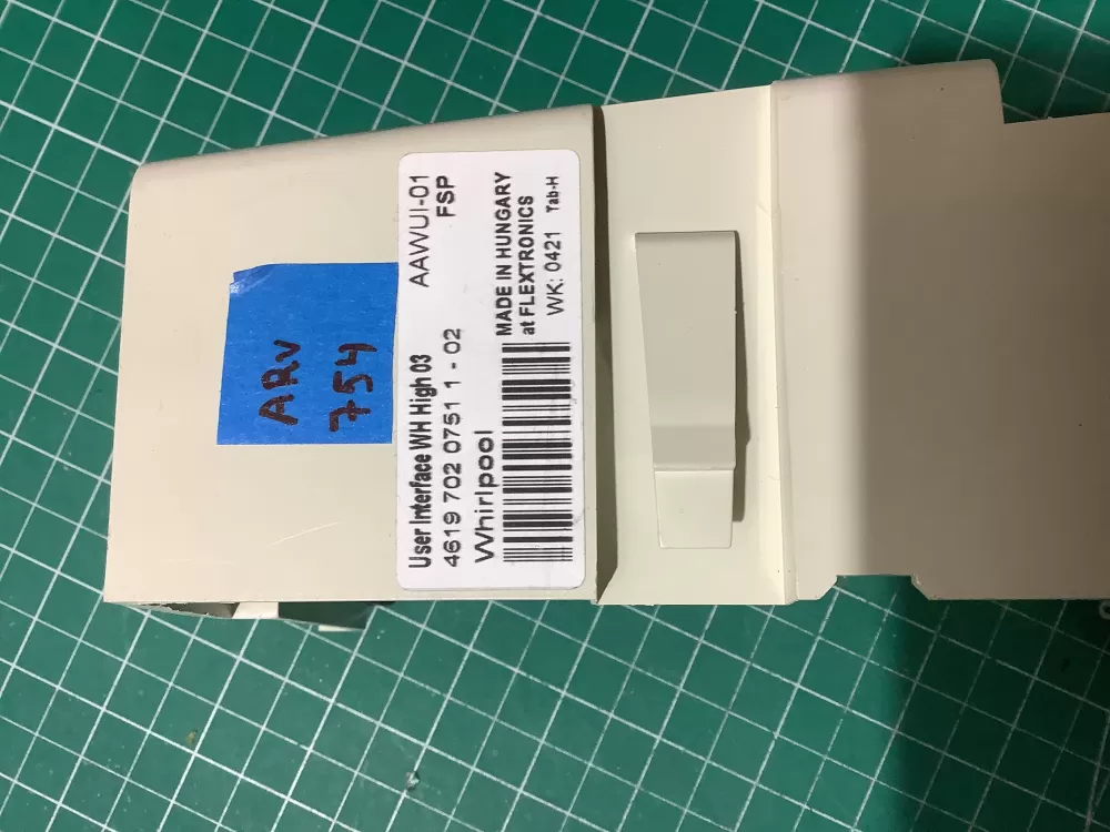 Whirlpool washer user interface AZ196086 | ARV854