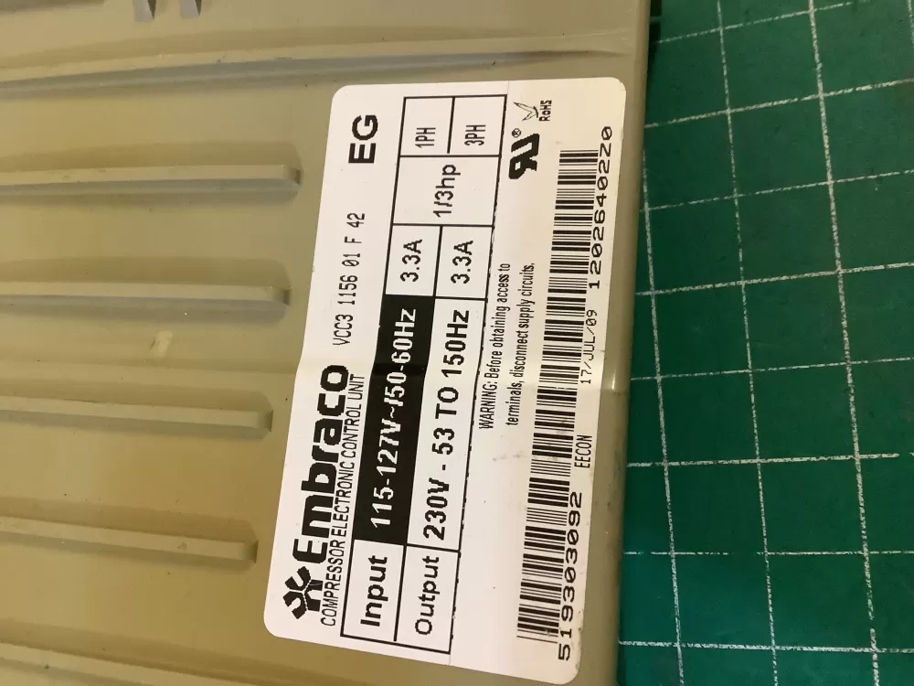 Refrgerator Inverter 200D5948P008 AZ195947 | NR582