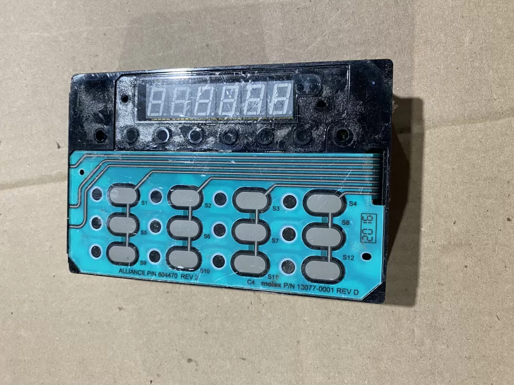 Speed Queen 806267P  AP6333325  804471P  804470  9410124  381119a7 Washer UI Control Board