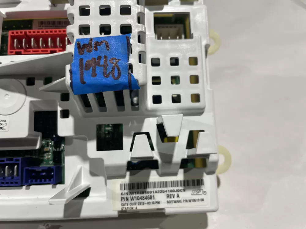 Whirlpool Amana Admiral Roper W10484681 Washer Control Board AZ151096 | Wm1948