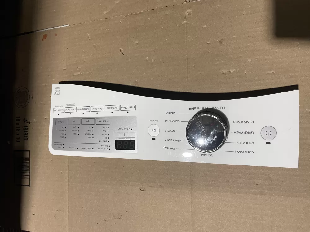Whirlpool W10892465 W10903219 PS11769555 Washer Control Panel AZ94477 | Wmv616