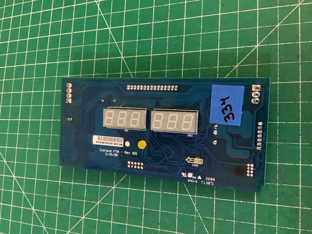 Whirlpool W10162500 Refrigerator Dispenser Control Board AZ204124 | NR334