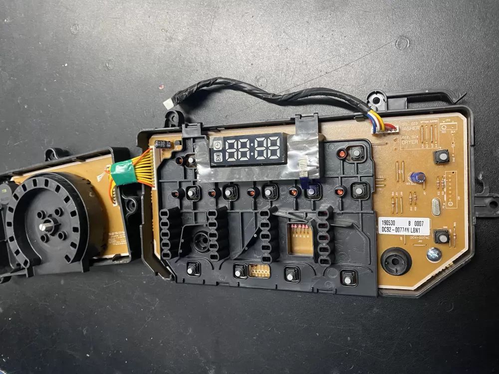 Samsung DC92 00774N Dryer Control Board AZ18708 | BK751