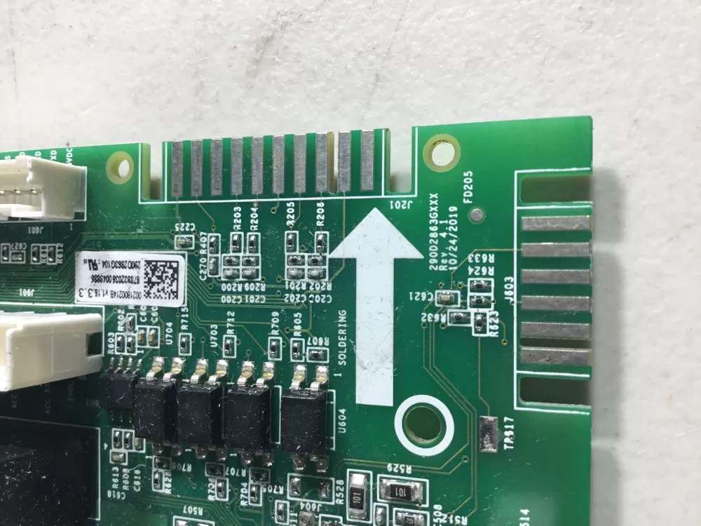 GE 290D2863G104 Refrigerator Control Board AZ43599 | NR81