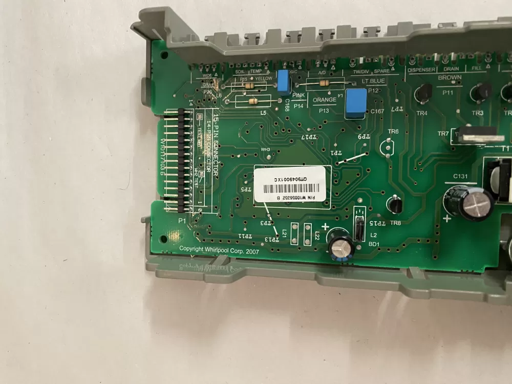KitchenAid Dishwasher Main Control Board W10056352B AZ201679 | BK2734