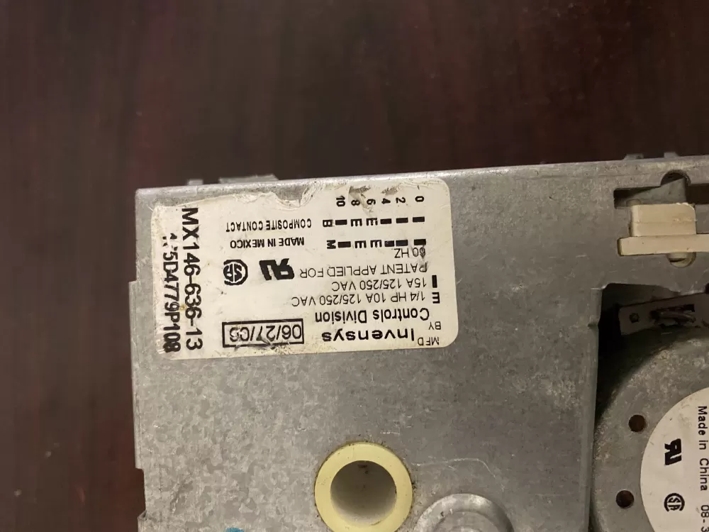 GE 165D4779P108 Wd21x10236 Dishwasher Timer AZ32530 | BK1679