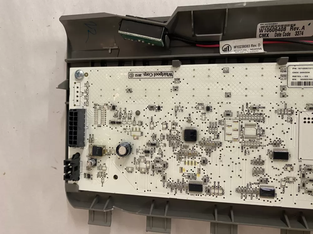 Whirlpool W10597217 Refrigerator Dispenser Control Board AZ201686 | BK2734