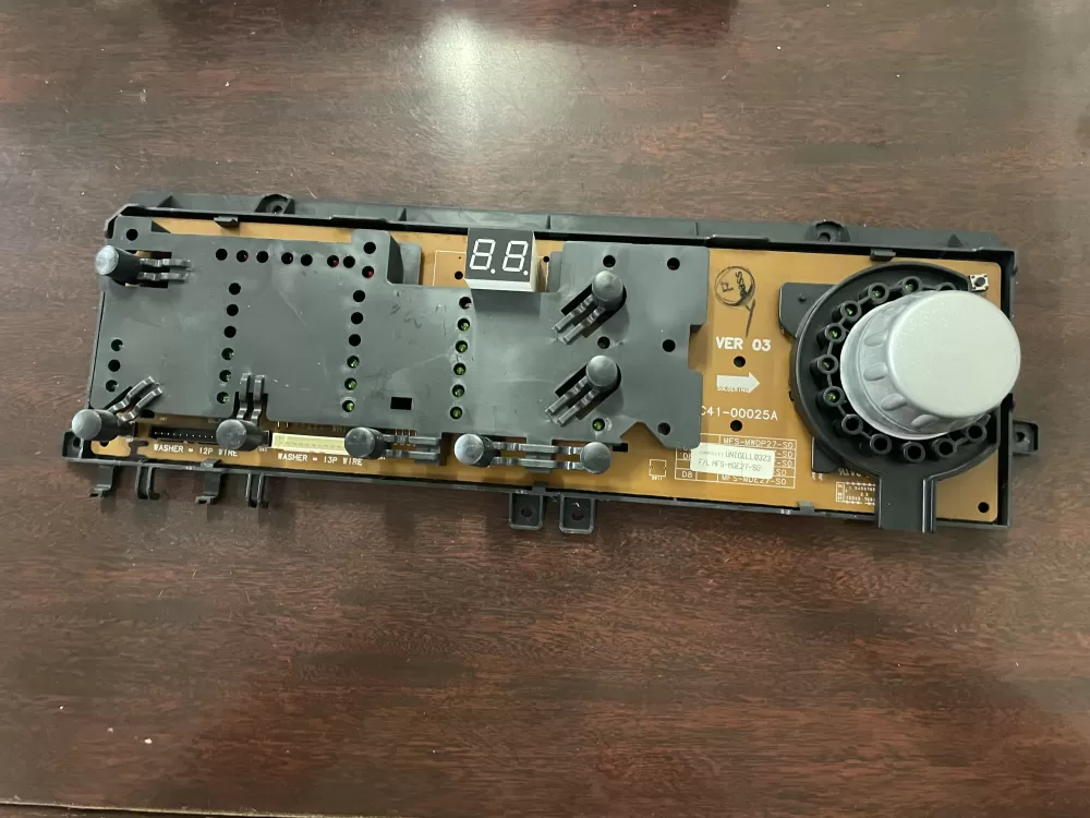 Samsung DC92-00124A DC41-00025A Dryer UI Control Board AZ40474 | KMV400