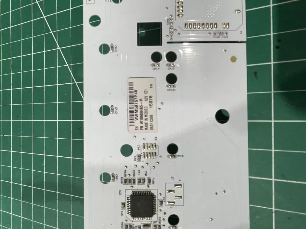 Whirlpool W10689465 Washer Control Board Interface AZ193464 | Wmv884