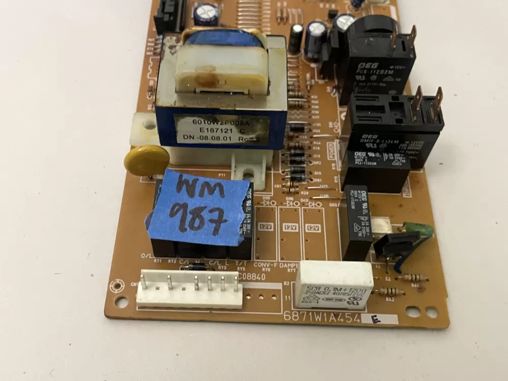 LG 6871W1A4547 Microwave Control Board AZ104009 | Wm987