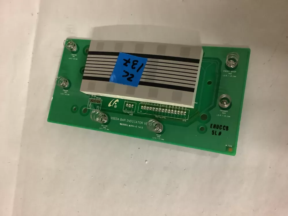 Samsung DA41-00671 Refrigerator Control Board AZ208501 | ZC137