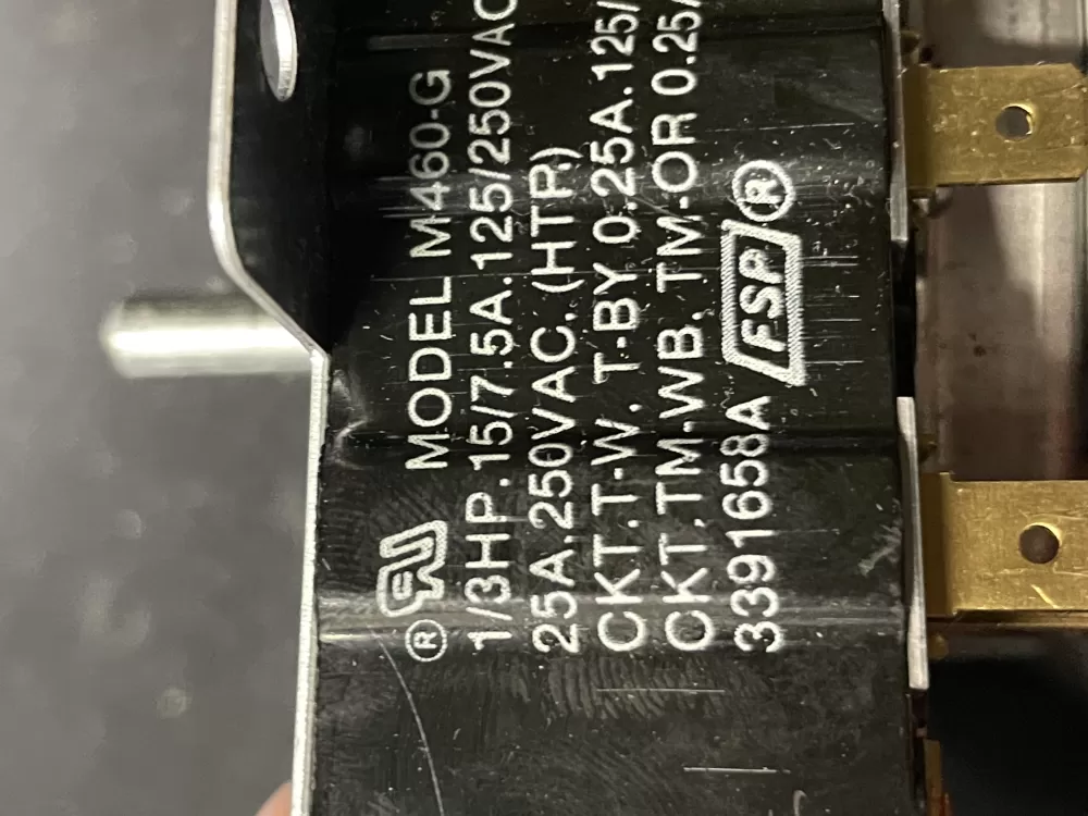 Whirlpool Kenmore 3391658A Dryer Timer AZ7551 | WM1601