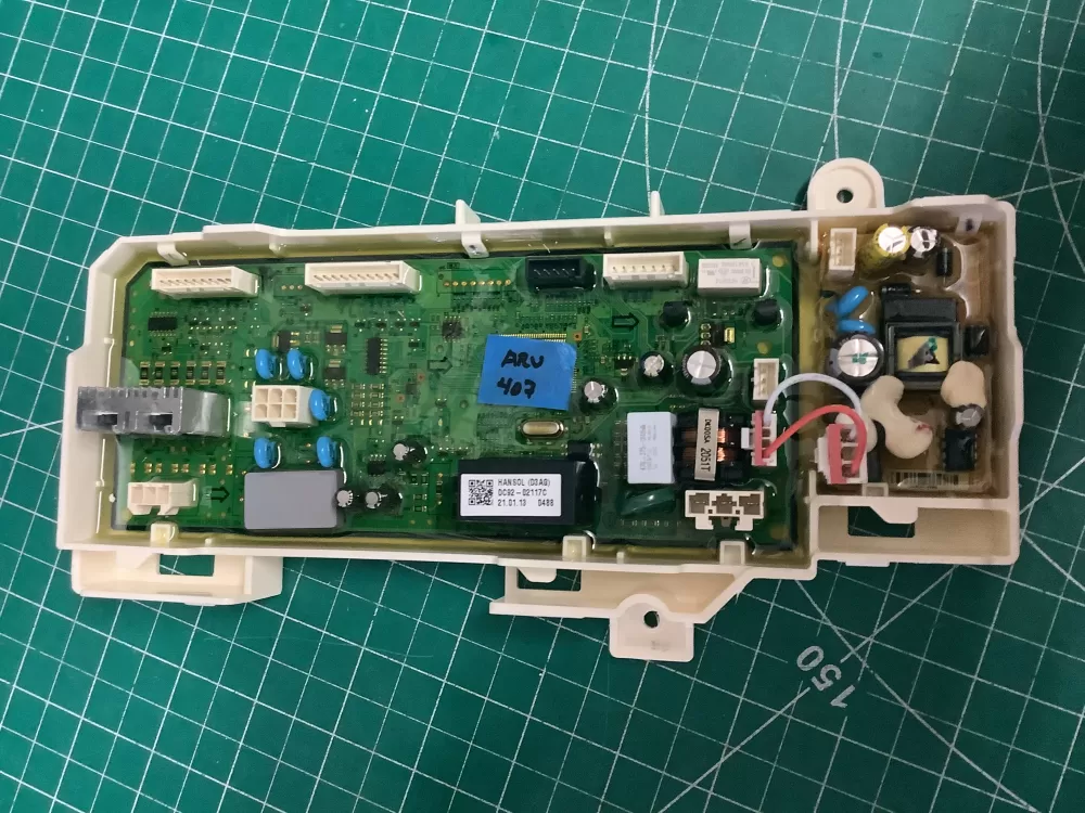 Samsung DC92 02117C Washer Control Board AZ205781 | ARV407
