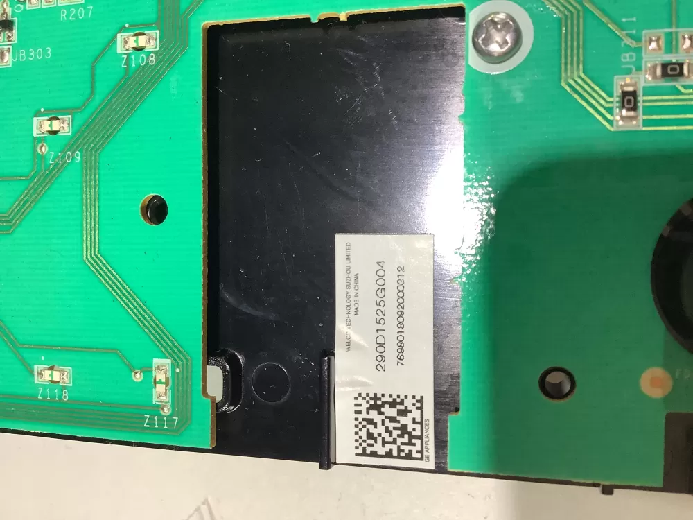 GE WH22X35757 WH18X28177 290D1525G004 Washer UI Control Board AZ142574 | ZCV749