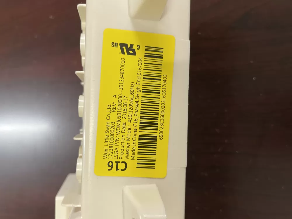 GE 301334870010 17238100000203 Washer Control Board AZ67410 | KMV532