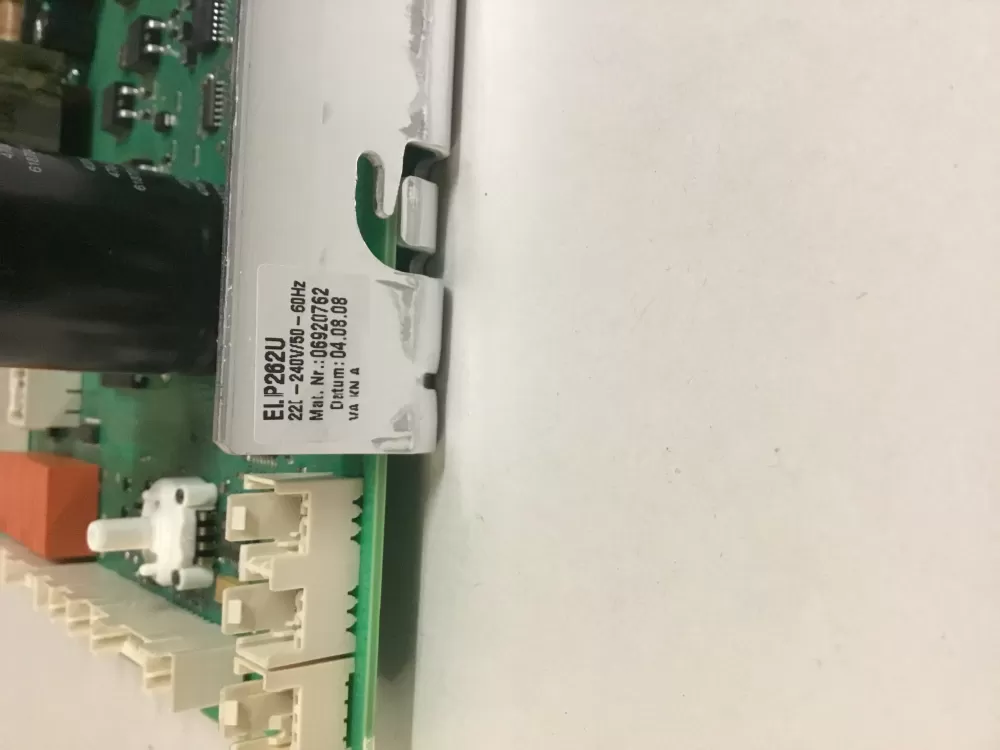 Miele 06920762 ELP262U Washer Control Board AZ98185 | V106