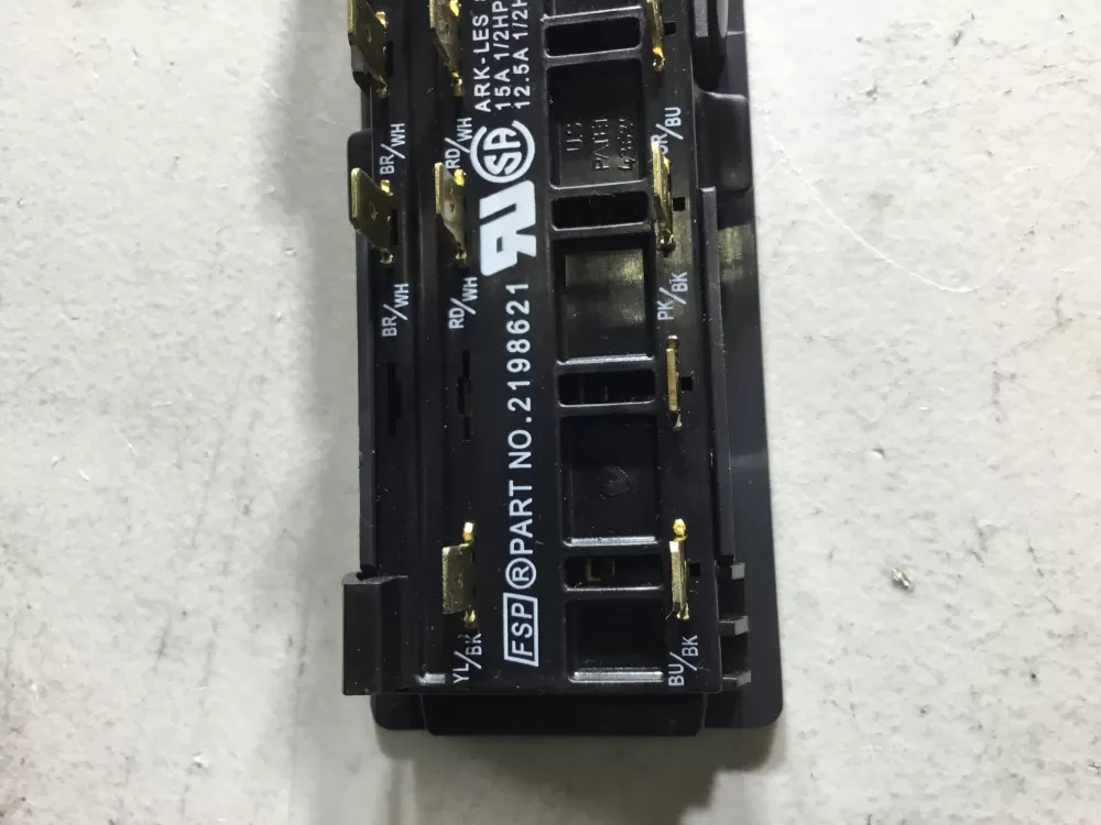 Whirlpool Maytag 2198621 Refrigerator Control Board Dispenser AZ46339 | NR273