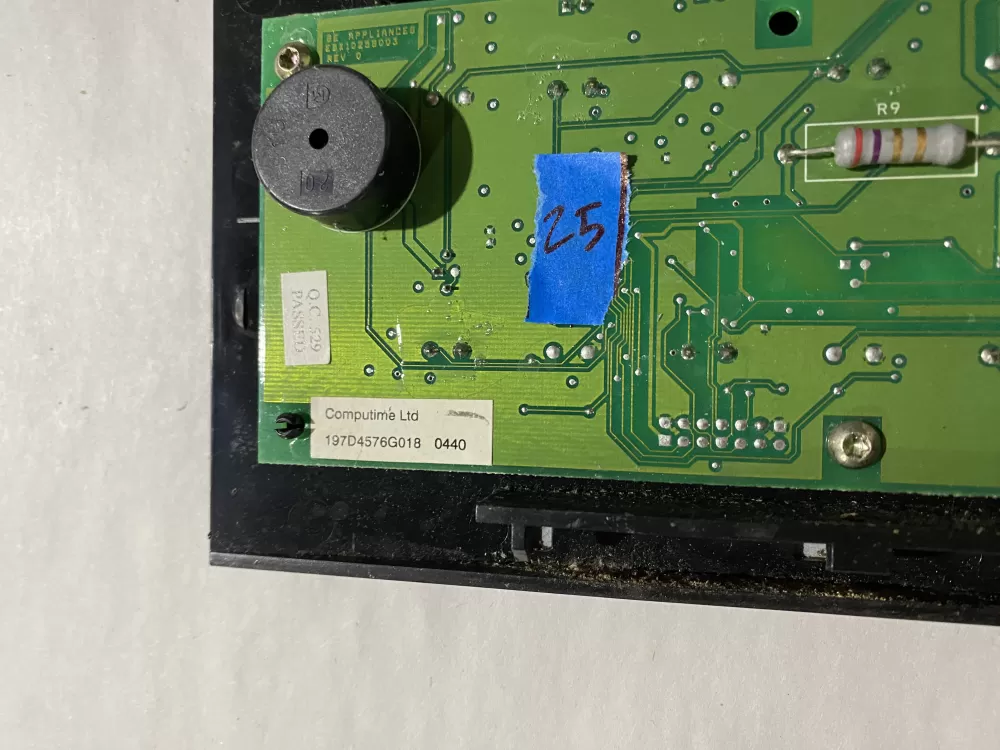 GE 197D4576G018 Refrigerator Control Board Dispenser AZ205264 | BK25