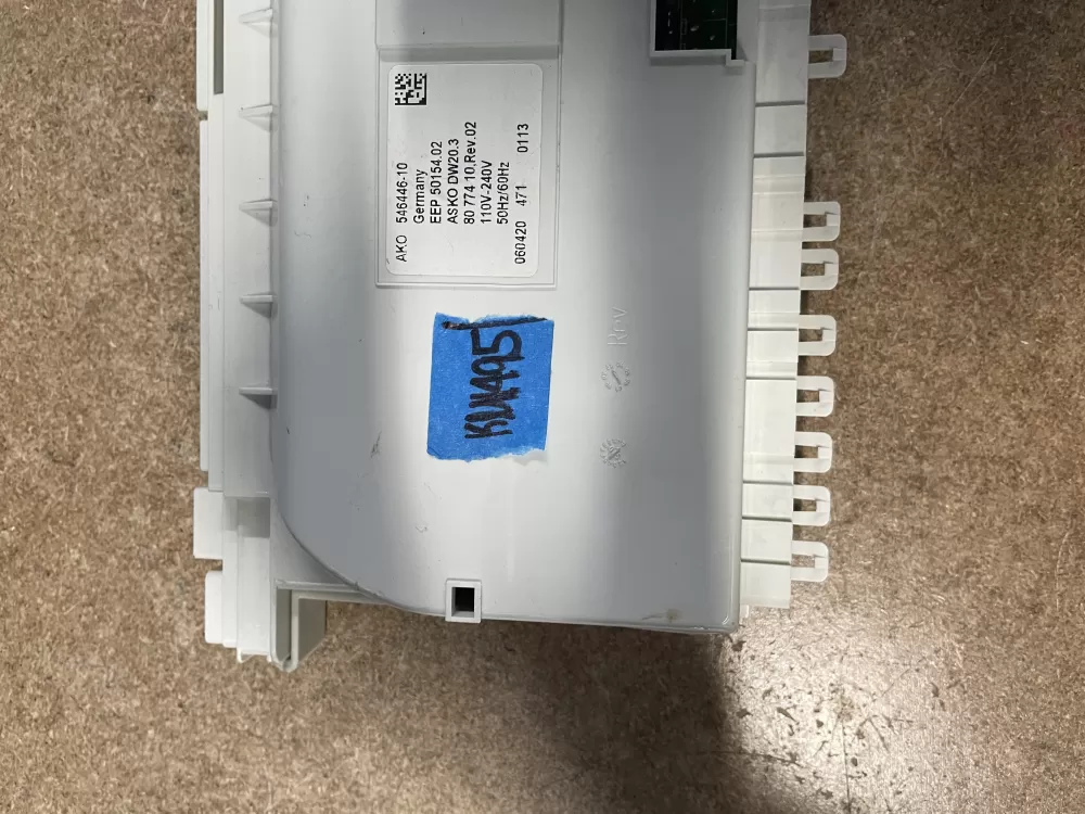 OEM Asko Viking Dishwasher DW20.3 main control board 445820  AZ16968 | KM1495