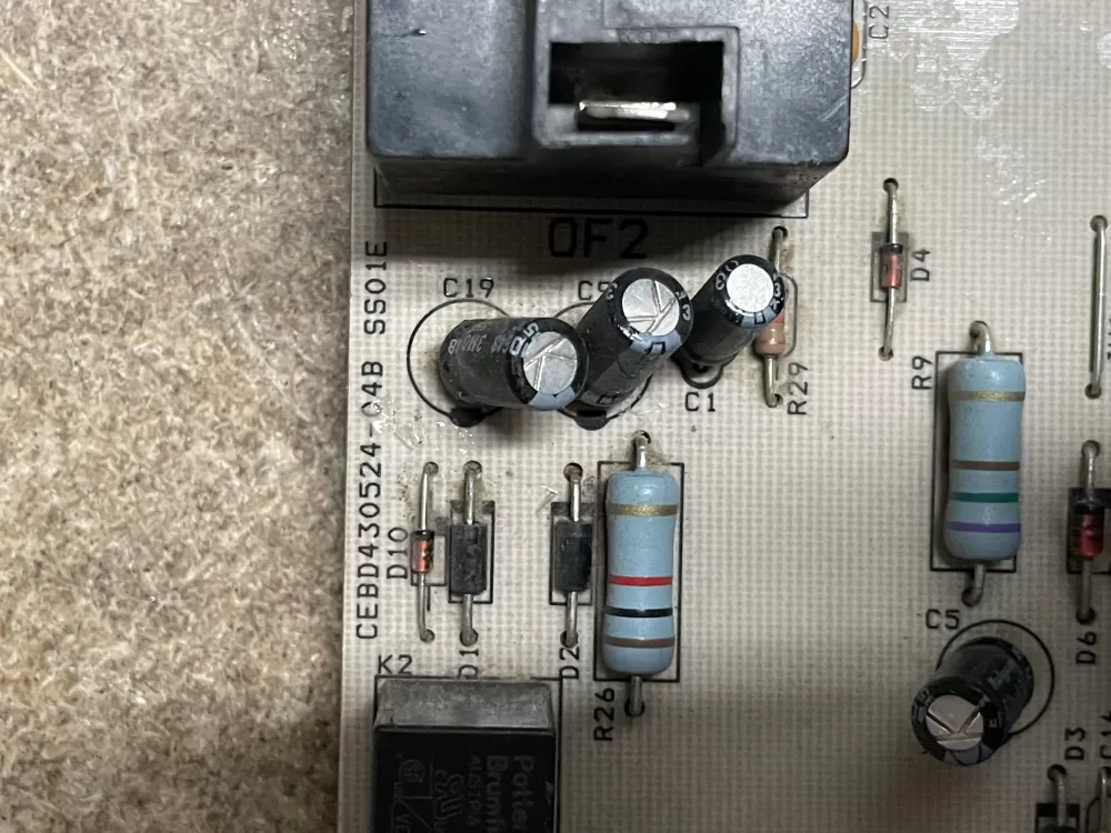 Carrier Bryant HK32EA001 Defrost Board Control Cepl130524-01 AZ17461 | KM1377