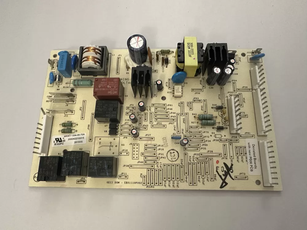 GE WR55X10942 WR55X10715 200D6221G015 EBX1110P002 Refrigerator Control Board