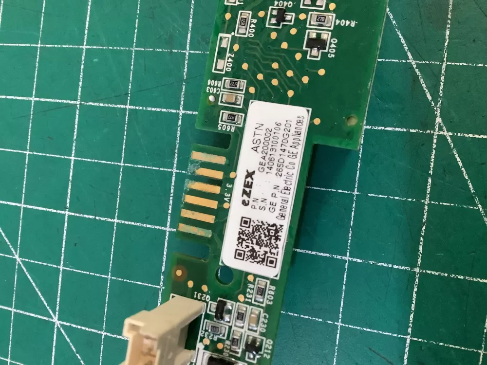OEM GE 265D1470G201 GEA200002 Dishwasher User Interface AZ204153 | NR334