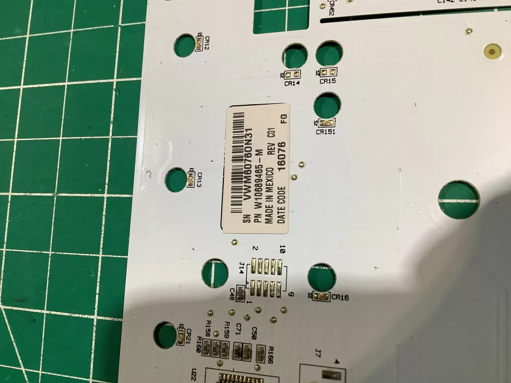 Whirlpool W10689465 Washer Control Board Interface AZ141636 | NRV566