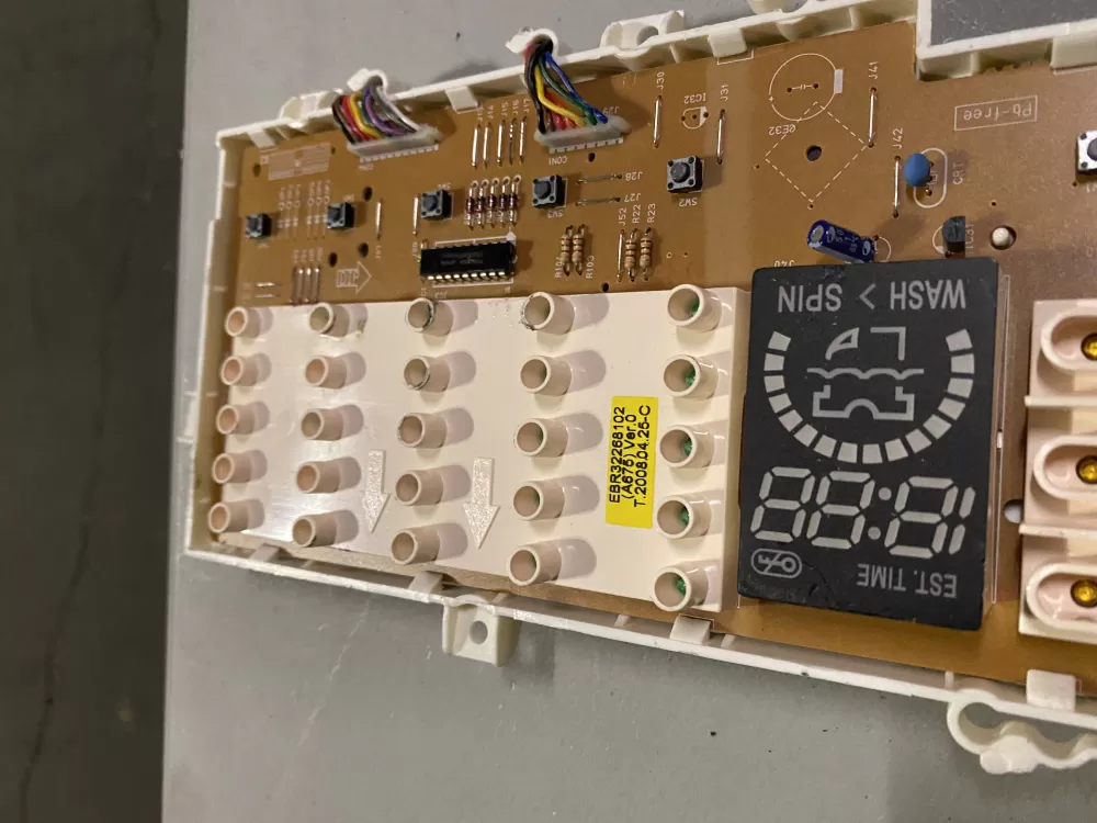 LG EAX32221201 EBR32268102 Washer Control Board