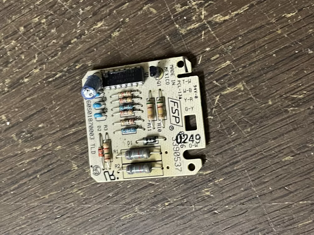 Whirlpool  KitchenAid  Kenmore  Maytag AP6022061  3390537  3390537R  3977407  8558178  8558178R  W10476828 Dryer Moisture Sensor Control Board