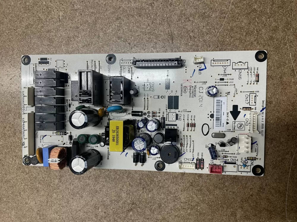 GE EBR89092605 Microwave Electronic Control Board